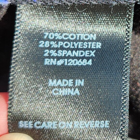 HOT TOPIC XXX RUDE Galaxy Print Skinny Jeans Size 32 - Picture 7 of 9